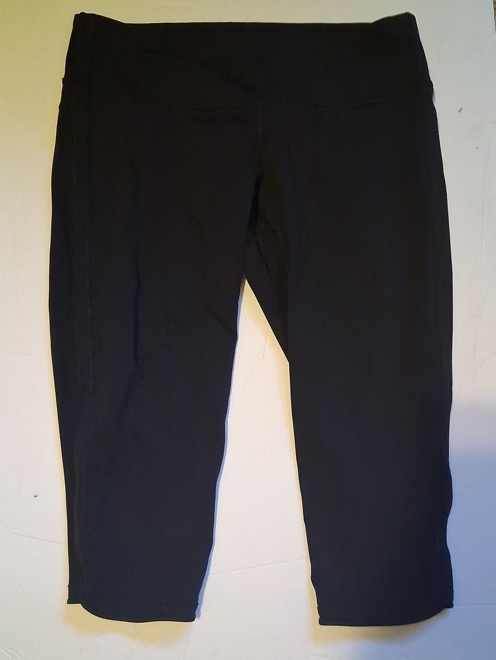 Lululemon athletica Black Stretch Capri Leggings S